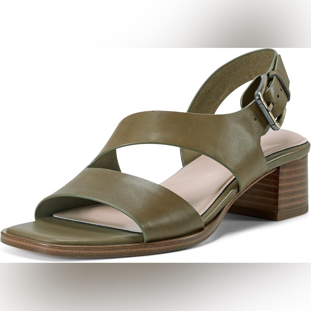 Rockport Olive Green Henley Heeled Women's Sandals - Picture 2 of 6